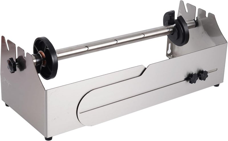 greenaloo Adjustable Tabletop Stretch Film Dispenser with Cutter, Heavy Duty Stainless Steel Wrapper for 16 to 26 Inch Rolls, Ideal for Warehouse and Shipping Use - Image 2